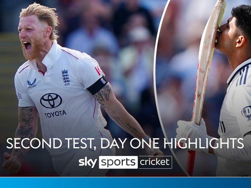 England vs India: Second Test, Day One Highlights