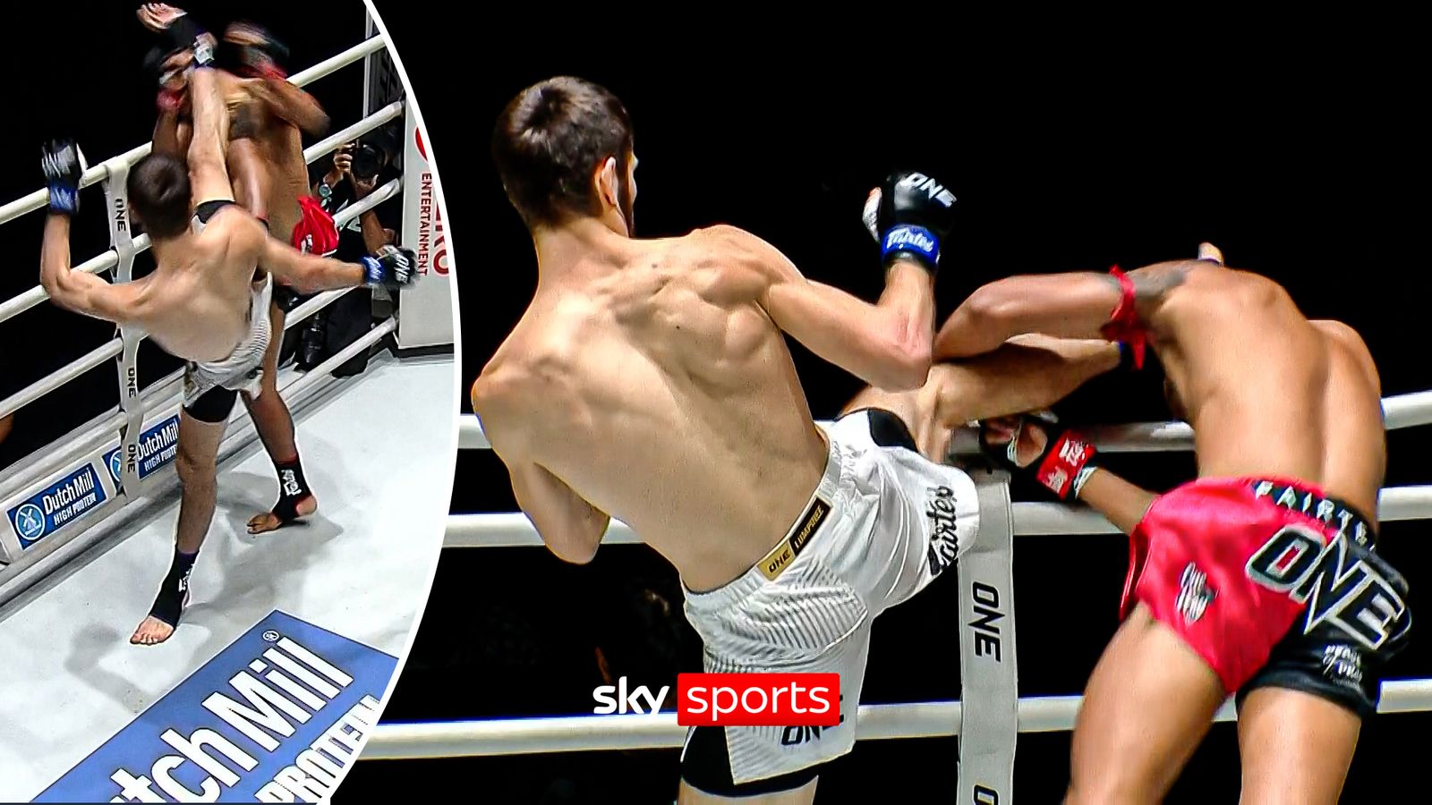 ONE Friday Fights 122 | Asadula Imangazaliev wins with HUGE leg kick