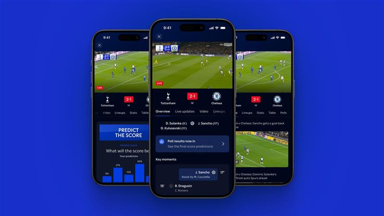 Join our beta programme to experience new features in the Sky Sports app first!