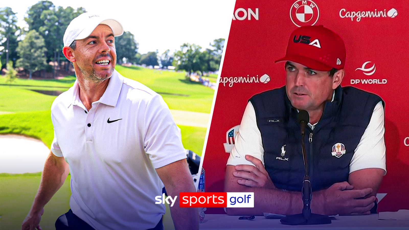 Ryder Cup: Team USA's Keegan Bradley bites back at Rory McIlroy's playing-captain comments