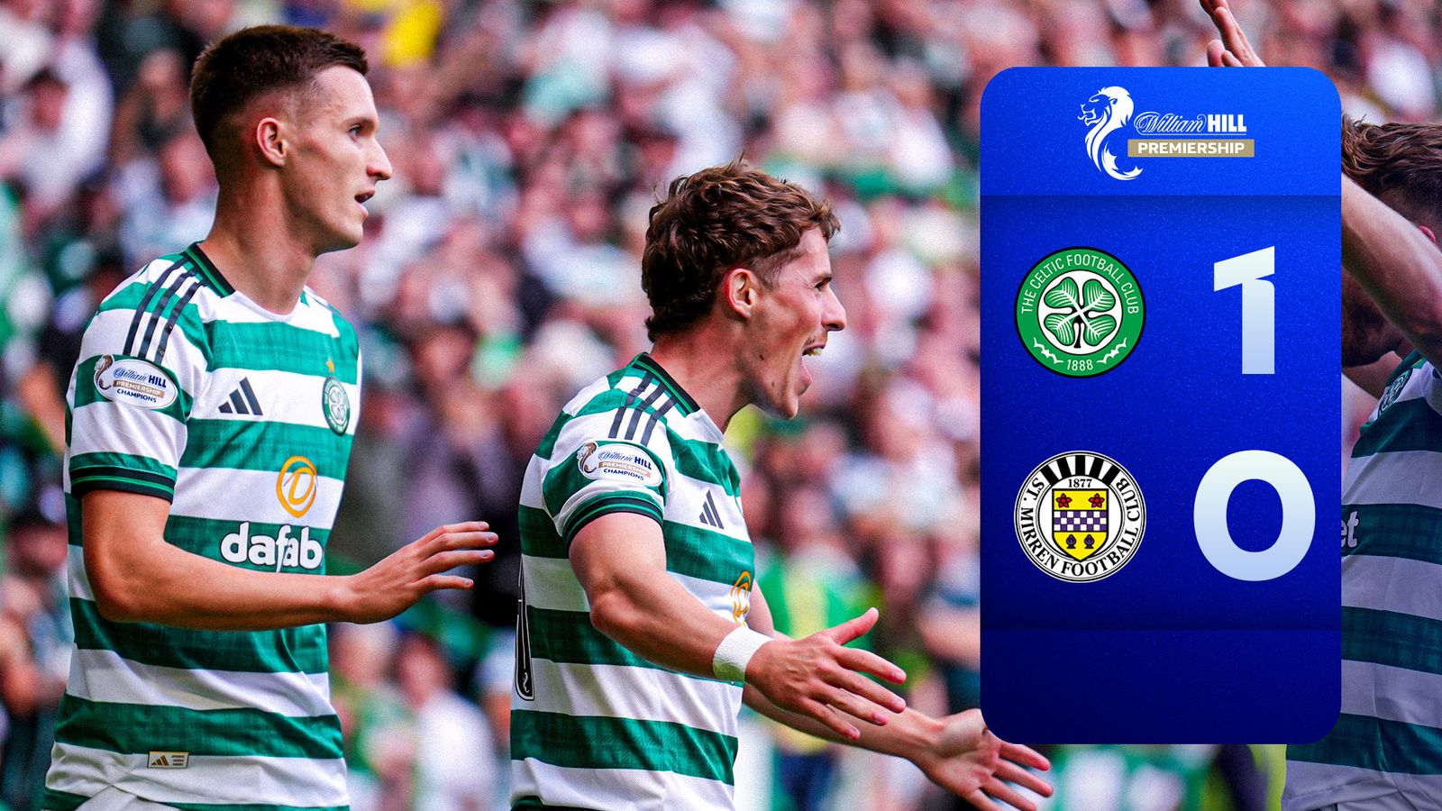 Celtic 1-0 St Mirren