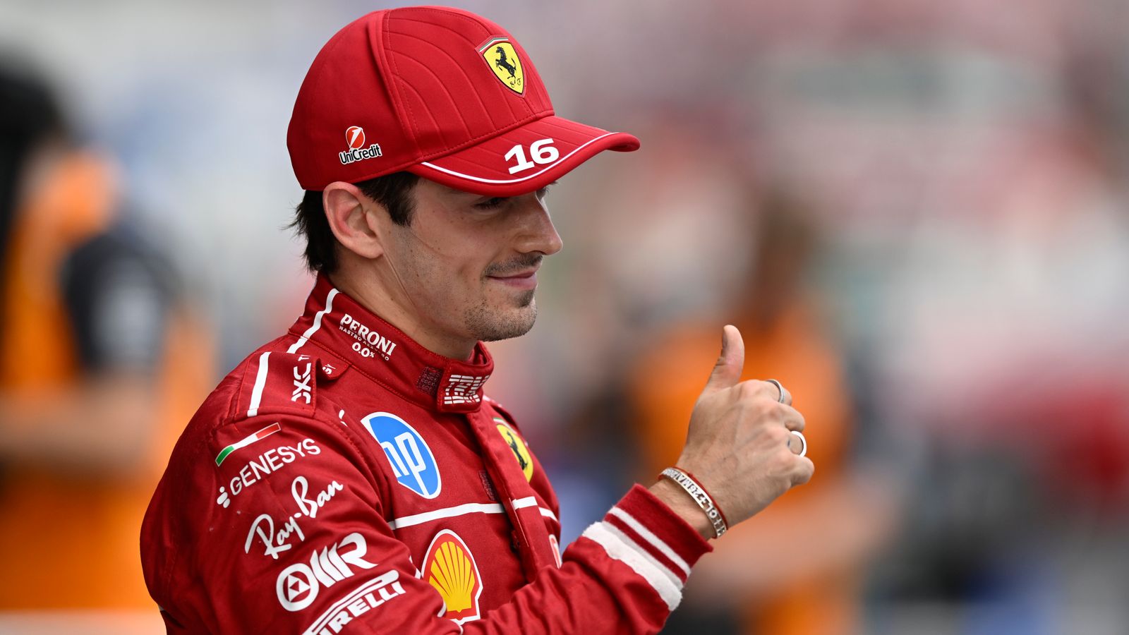 Hungarian GP: Charles Leclerc takes shock pole position from Oscar Piastri and Lando Norris in dramatic Budapest qualifying