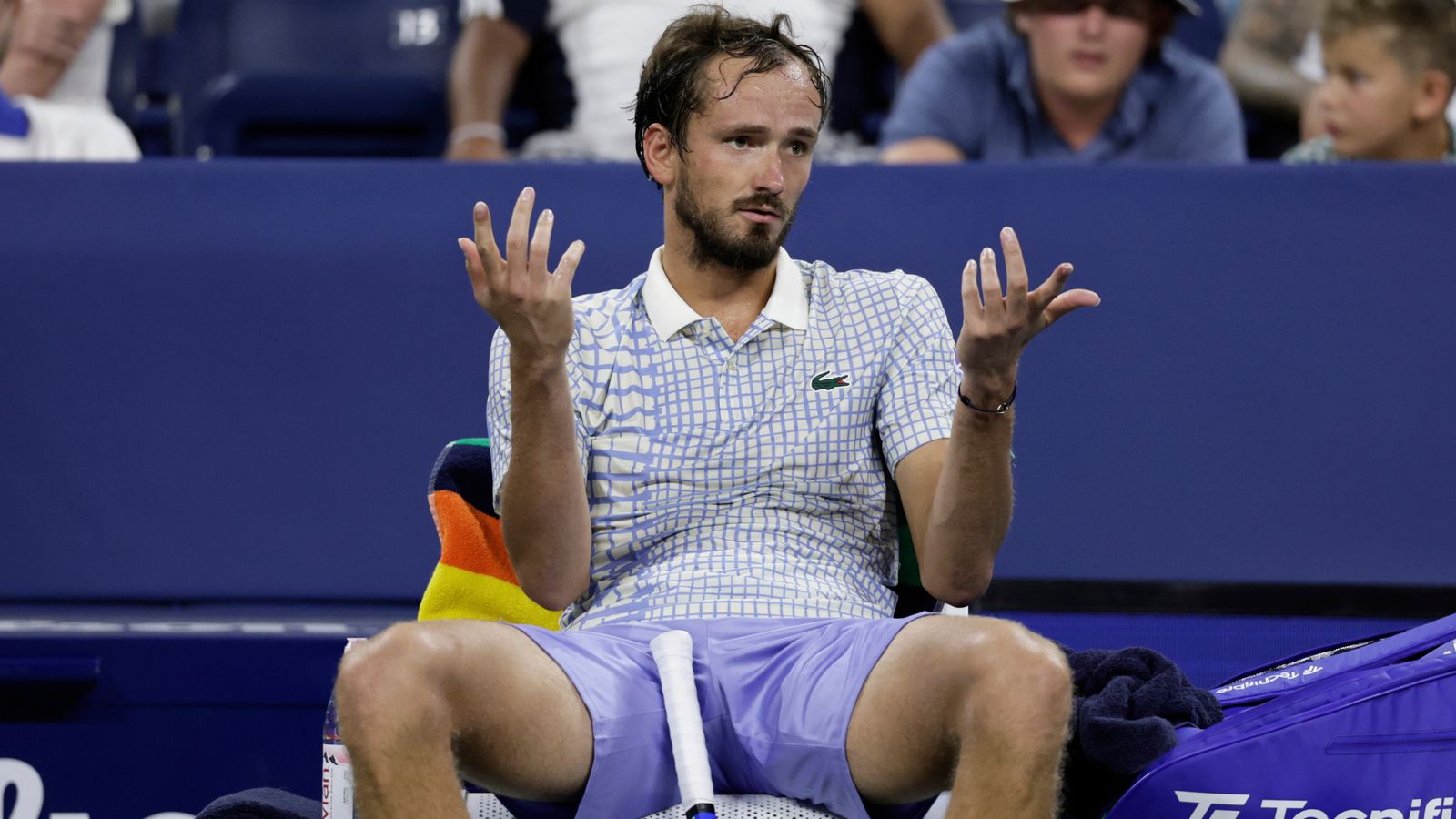US Open: Frances Tiafoe says Daniil Medvedev sensation meltdown was a 'circus'