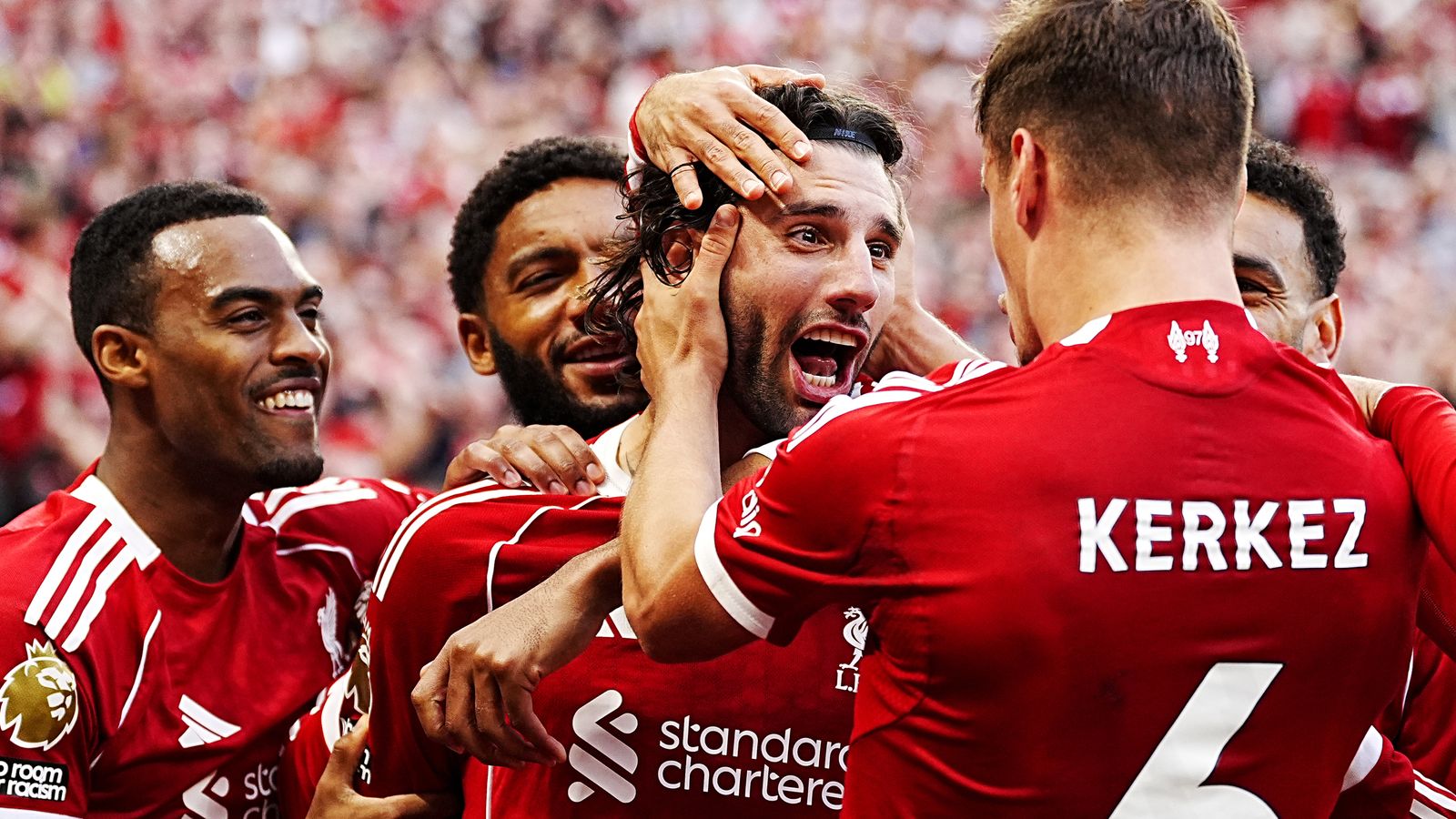 Liverpool 1-0 Arsenal: Dominik Szoboszlai's sensational free-kick stuns Gunners to send Reds top of the table