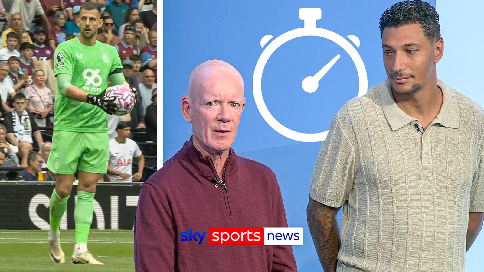 Spurs vs Burnley: Martin Dubravka became first goalkeeper to be penalised for new eight-second rule | Ref Watch - Sky Sports