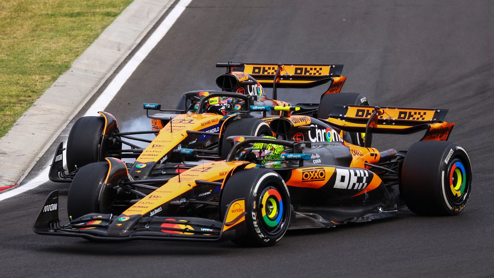Norris holds off Piastri in thrilling finale to win Hungarian GP