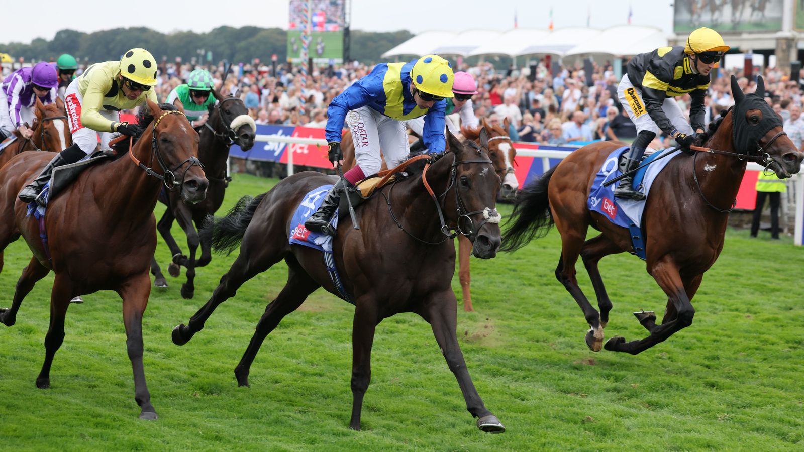 York races: Never So Brave continues rapid rise with Group 1 Knavesmire ...