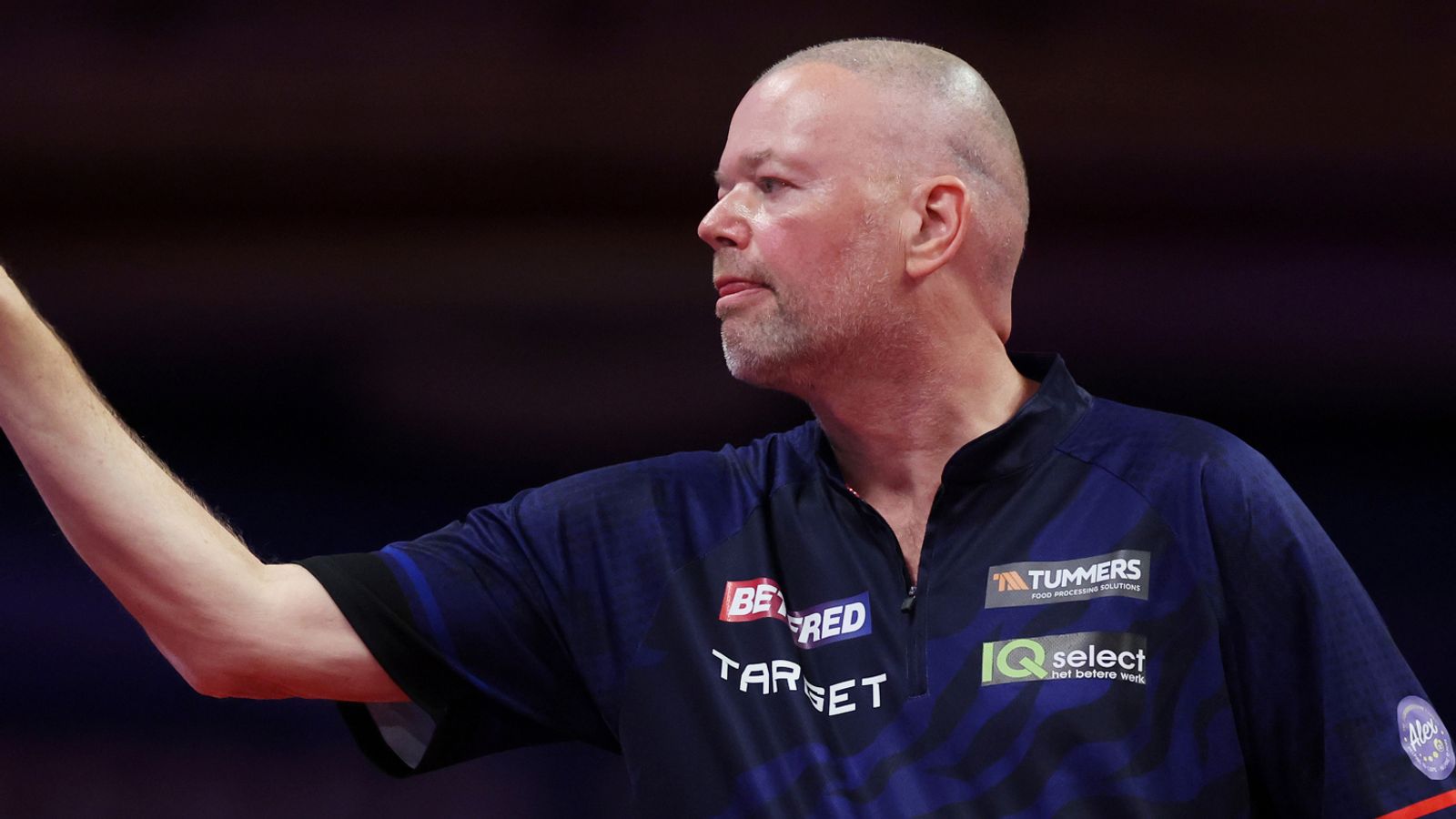 Flanders Darts Trophy: Raymond van Barneveld through as Michael Smith knocked out in Belgium