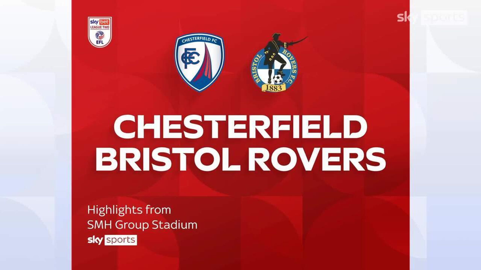 Chesterfield 3-1 Bristol Rovers