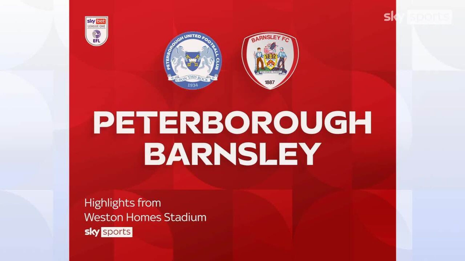 Peterborough United 0-1 Barnsley