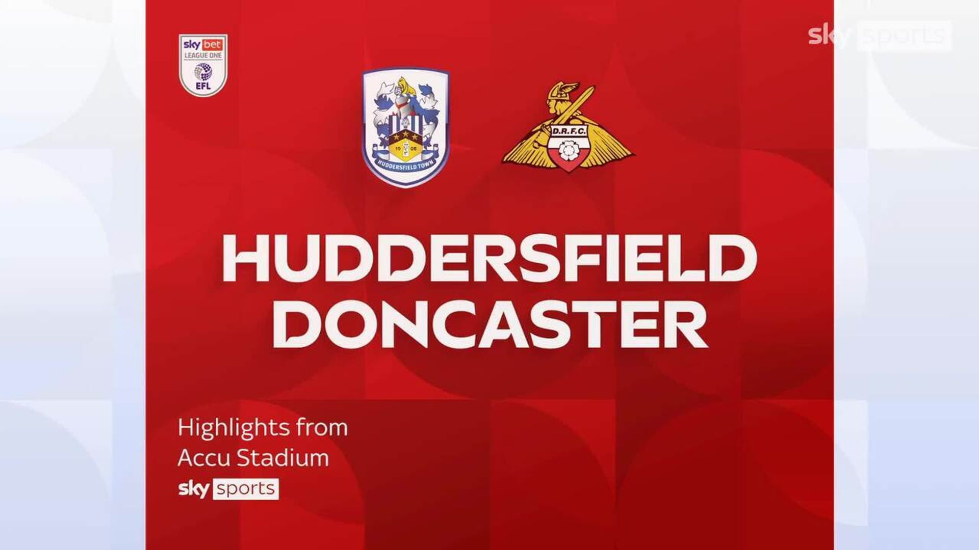 Huddersfield Town 2-0 Doncaster