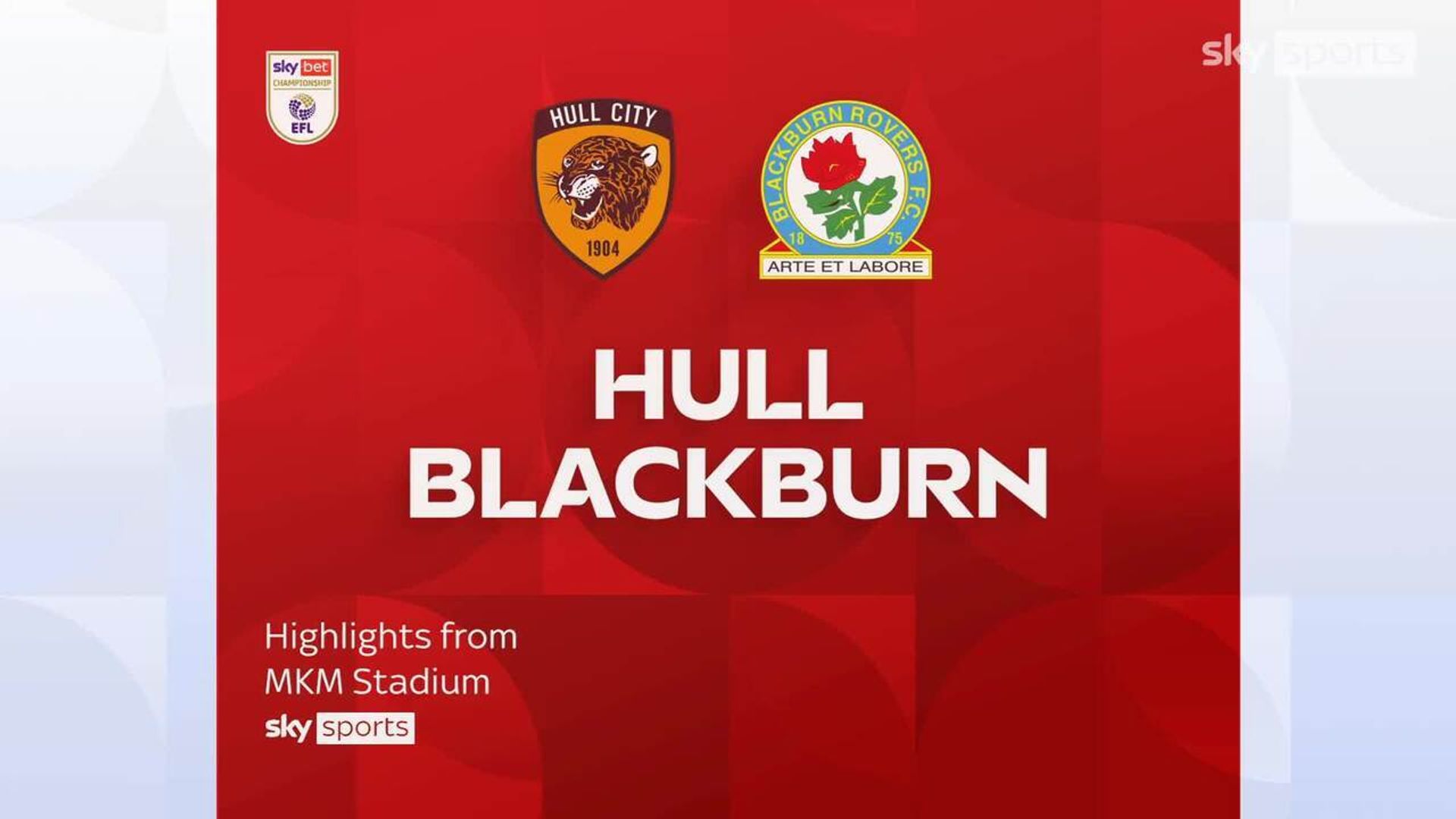 Hull 0-3 Blackburn 