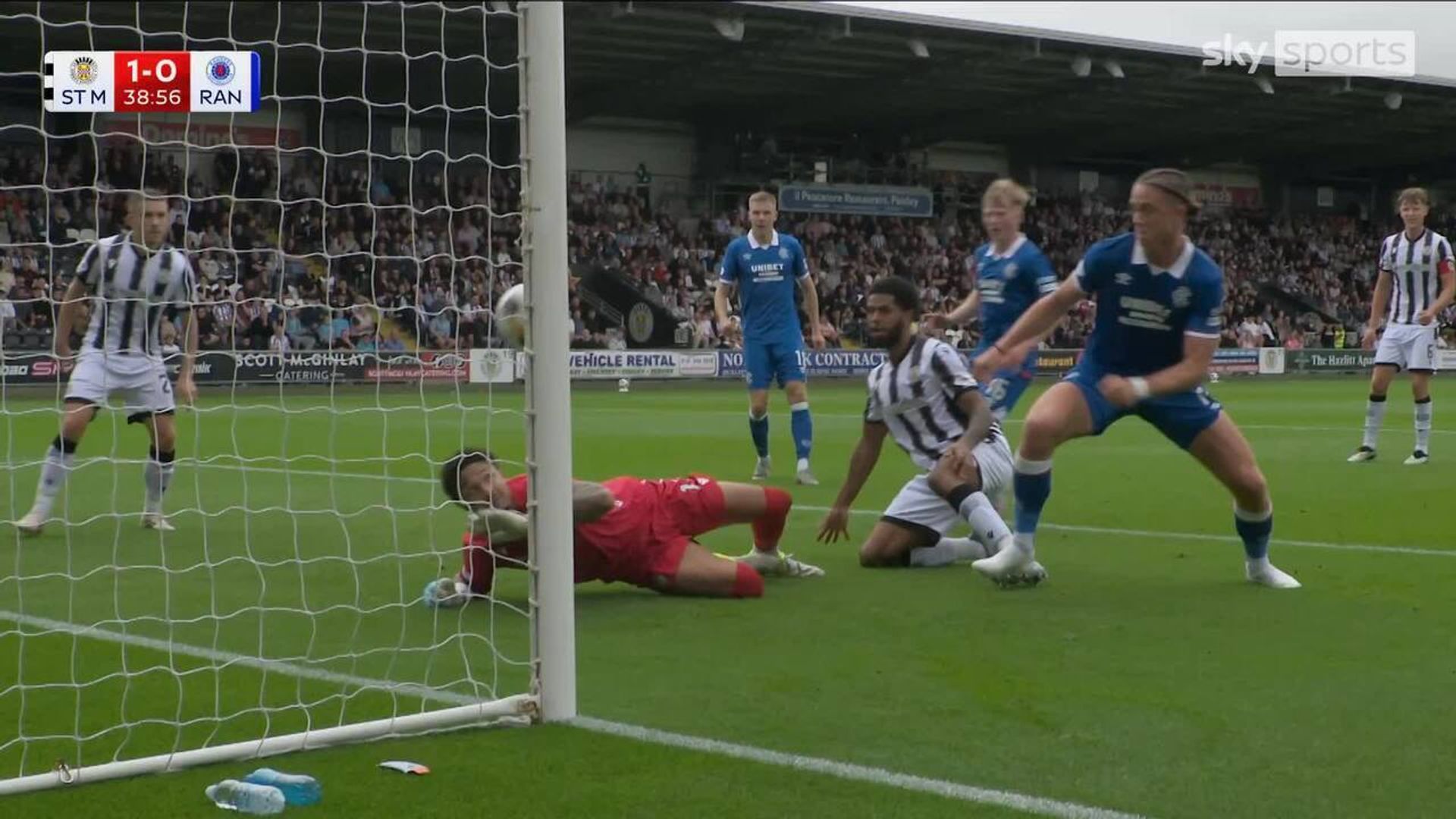 HOW did he keep that out? Incredible George save denies Rangers!