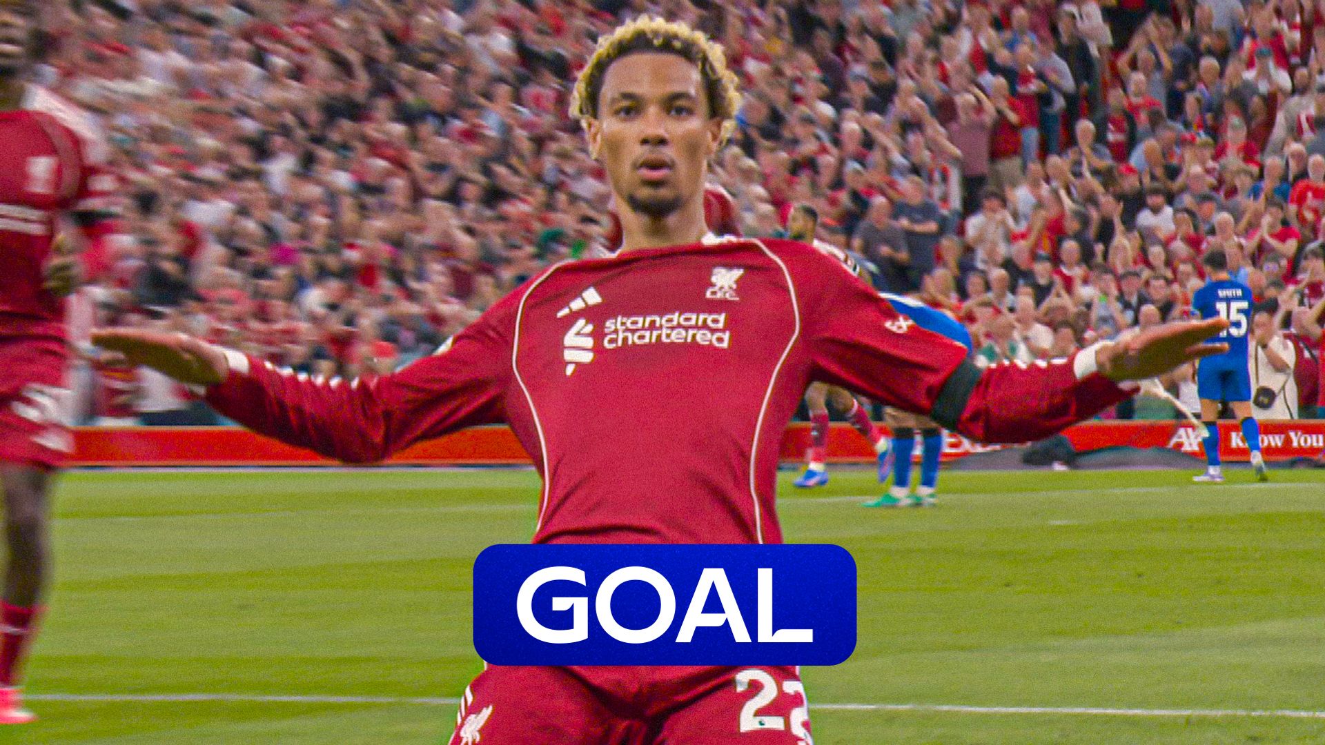 'A new Anfield star' - Ekitike opens the scoring for Liverpool