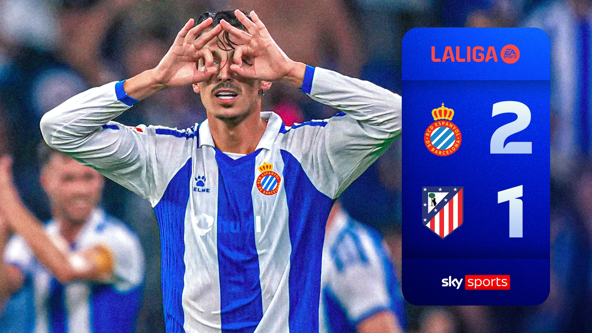 Alvarez’s STUNNING free-kick in vain as Espanyol down Atletico