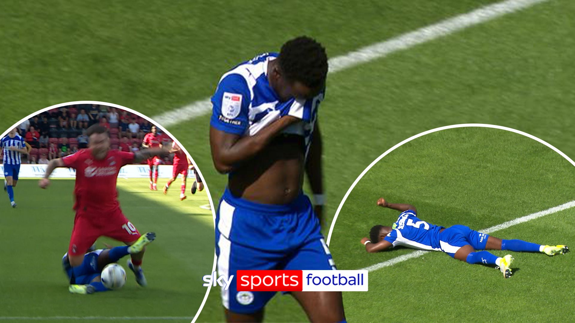 Own goal and red card | A day to forget for Wigan's Sessegnon