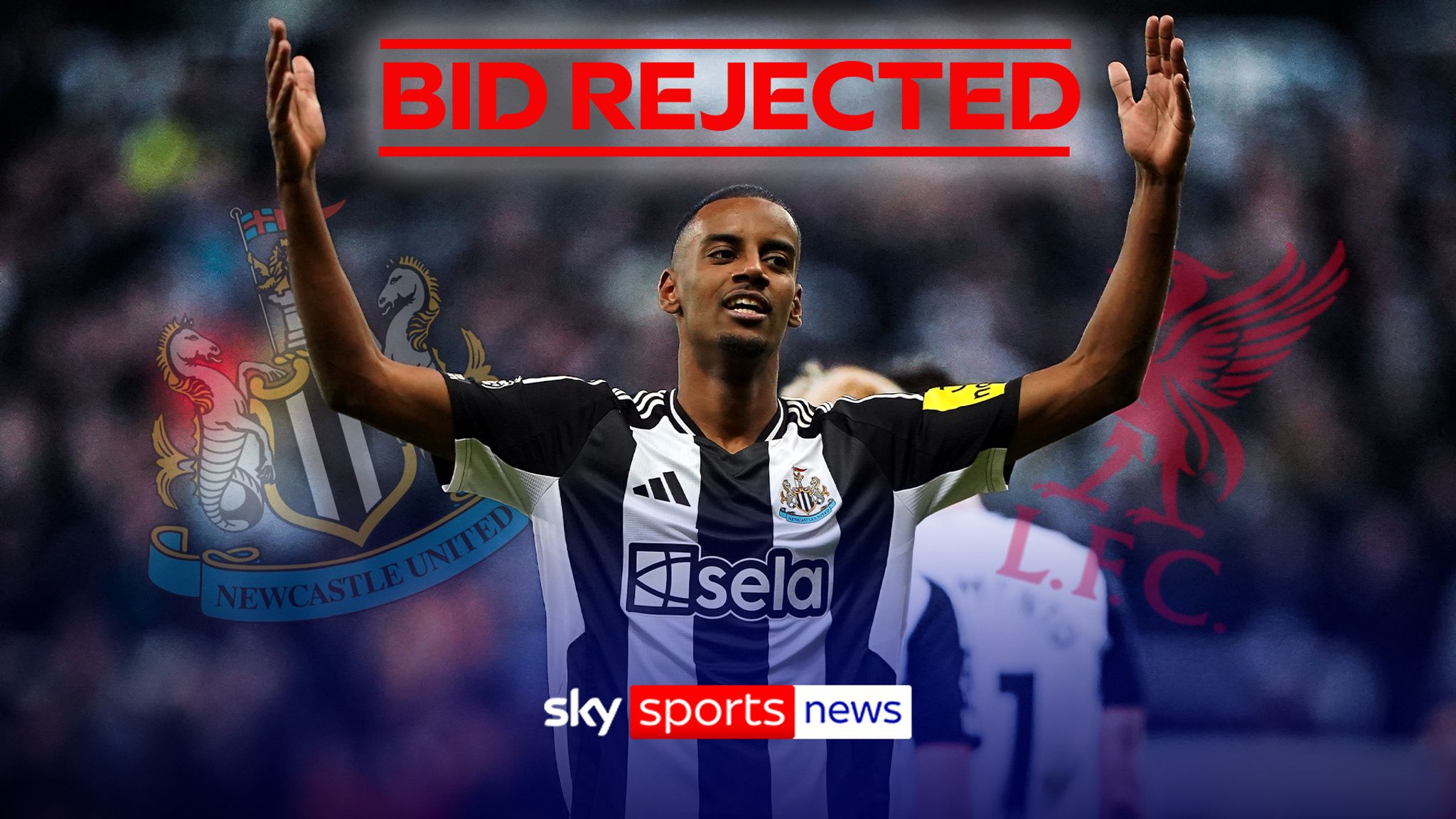 Sky Sports' Keith Downie explains why Newcastle have rejected Liverpool's  bid for striker Alexander Isak
