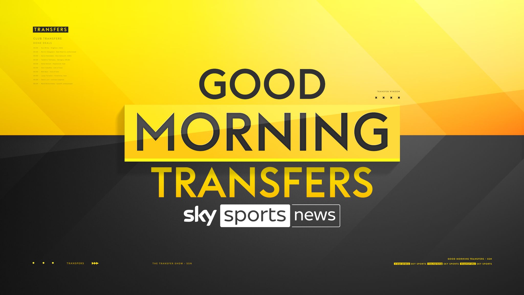 skysports.com - FREE STREAM: The Transfer Show on Sky Sports News - Latest football transfer news, updates and rumours