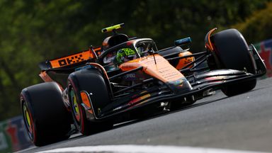 Lando Norris Hungary second practice