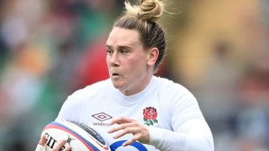Meg Jones is looking forward to the pressure of playing for England at a home World Cup