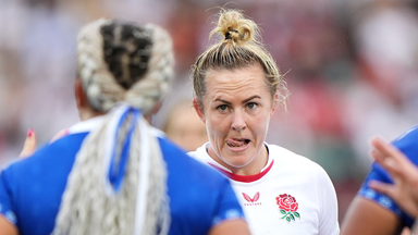 Marlie Packer scored while standing in as skipper for the injured Zoe Aldcroft