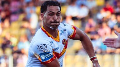 Reimis Smith scored a hat-trick against Castleford as Catalans returned to winning ways