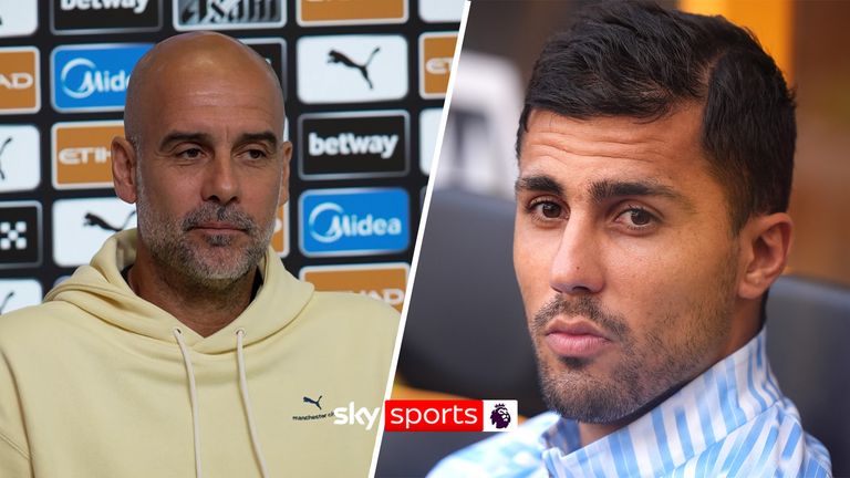 Manchester City manager Pep Guardiola announces that Ballon d'Or winner Rodri is set to return to action for Manchester City