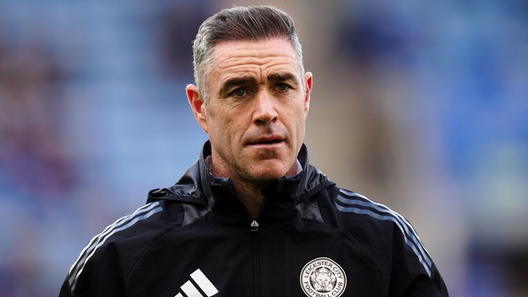 Leicester City set-piece coach Andrew Hughes