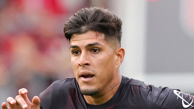 Bayer Leverkusen defender Piero Hincapie