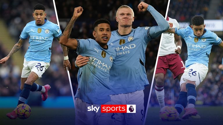 We take a look at Savinho's best moments from the 2024/25 Premier League season with reports linking him to a move away from The Etihad.  Images from PA/AP