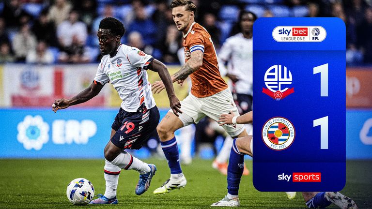 Bolton 1-1 Reading