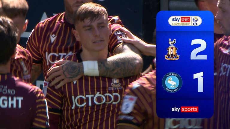 Bradford 2-1 Wycombe