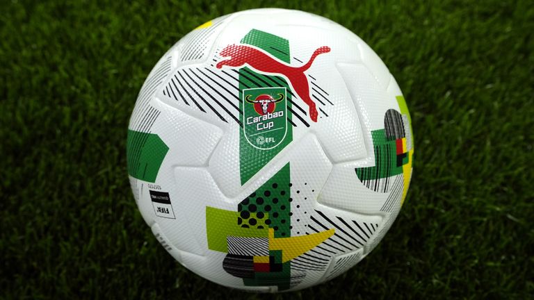Carabao Cup match ball 2025/26