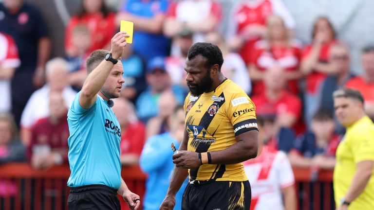 Picture by John Clifton/SWpix.com - 09/08/2025 - Rugby League - Betfred Super League Round 21 - Hull KR v Castleford Tigers - Sewell Group C