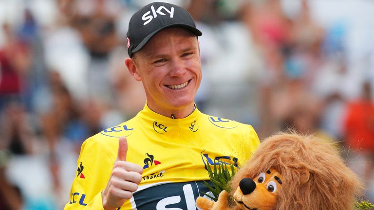 Chris Froome dominated the Tour de France with Team Sky prior to 2019