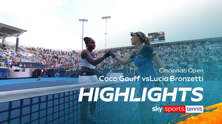 Coco Gauff V L Bronzetti
