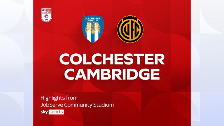 Colchester vs Cambridge HLS THUMB