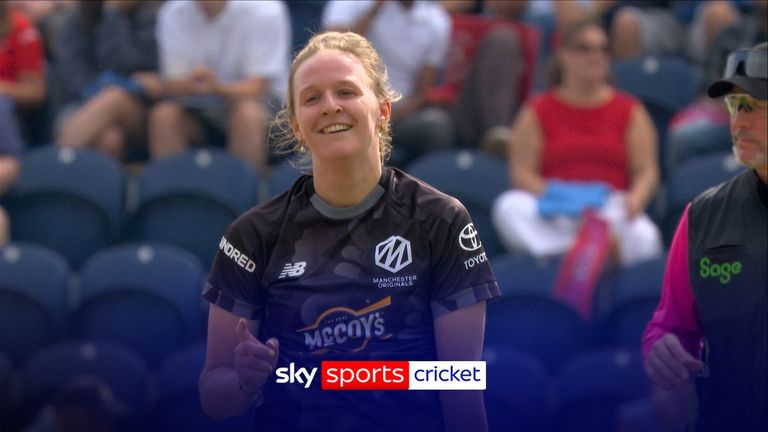 Lauren Filer bowled Sarah Bryce and Emily Windsor in successive balls to leave Welsh Fire in tatters at 65-6.