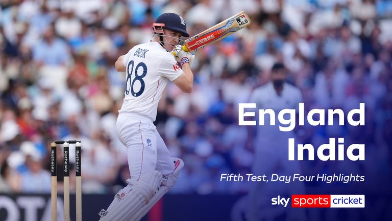 Highlights from day three of the fifth Test between England and India at The Kia Oval.