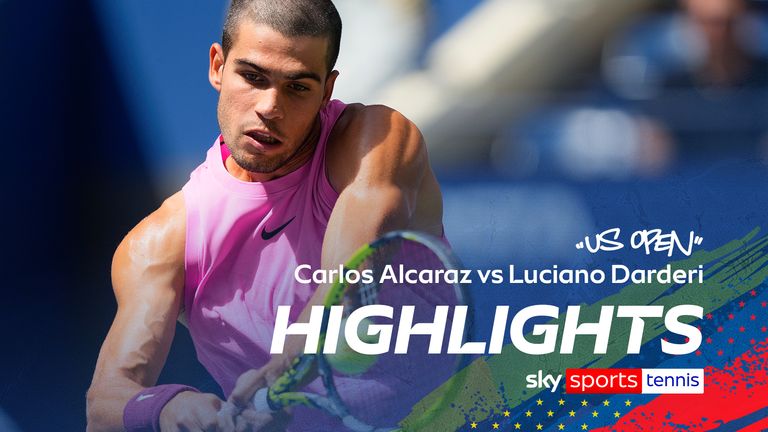 Alcaraz v Darderi HLS US Open Thumb 