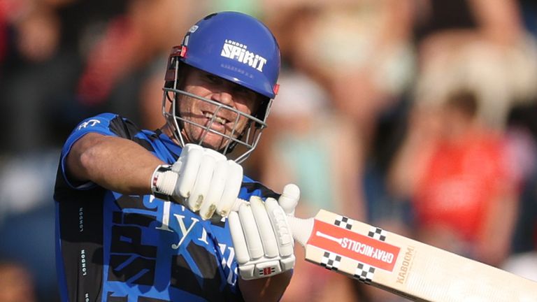 David Warner hit his first half-century in The Hundred 