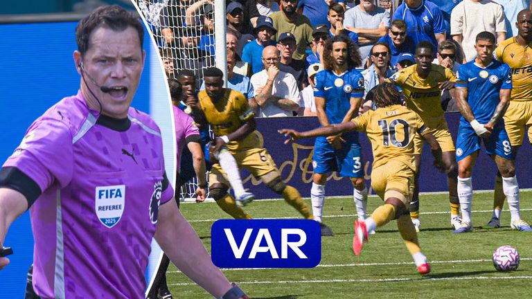 Eze decision disallowed and referee Darren England explains.