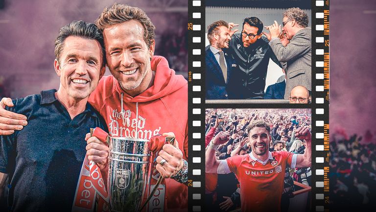 Owners Rob McElhenney and Ryan Reynolds have guided Wrexham into the Championship
