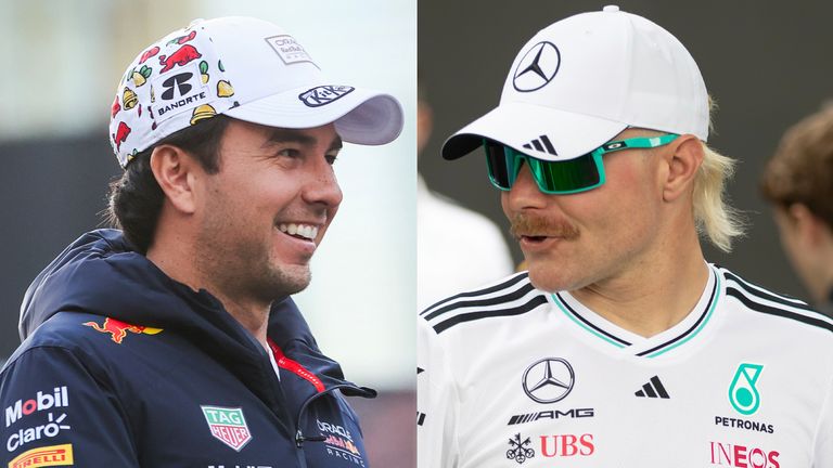 Sergio Perez e Valtteri Bottas