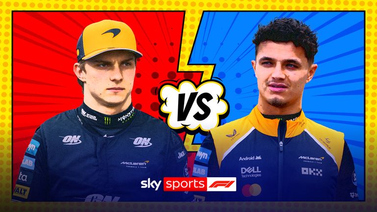 Watch how McLaren's close title fight unfolded in numbers as Oscar Piastri currently sits nine points ahead of team-mate Lando Norris going into the second half of the 2025 season.