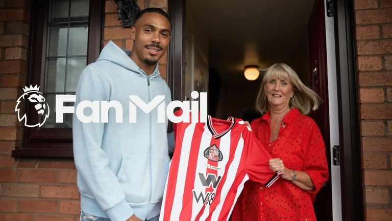 SUNDERLAND FAN MAIL WILSON ISIDOR