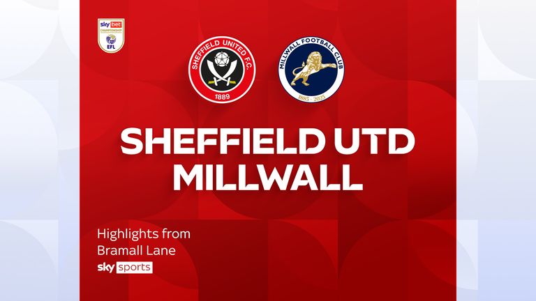 Šefīldas United vs Millwall čempionāta akcenti
