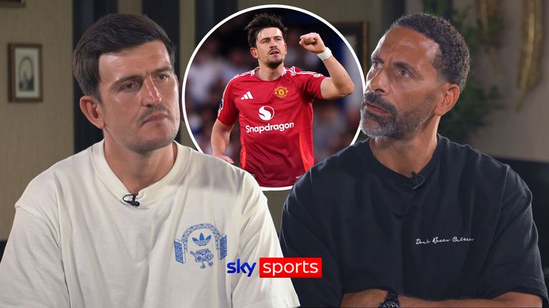 Harry Maguire and Rio Ferdinand on Manchester United