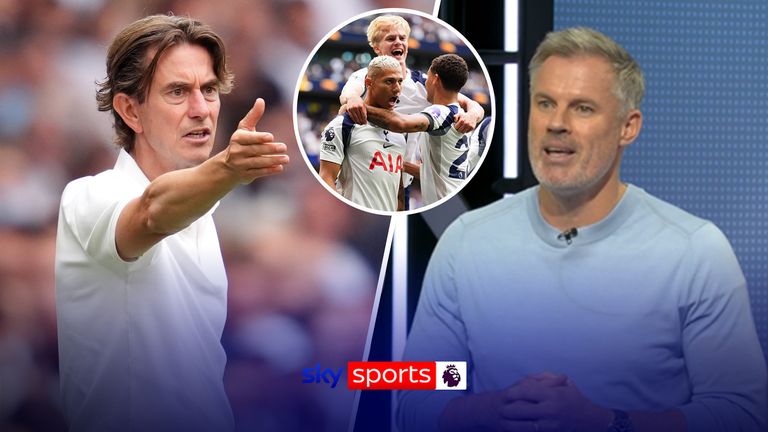 Jamie Carragher analyses Thomas Frank and Tottenham
