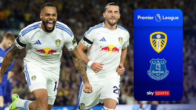 Highlights of Leeds v Everton in the Premier League.